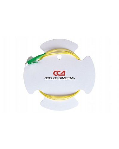ШОС-SM/0.9 мм-LC/APC-p/t -1.0м (130201-03690). Пигтейл оптический. ССД (Связьстройдеталь) в Рязани
