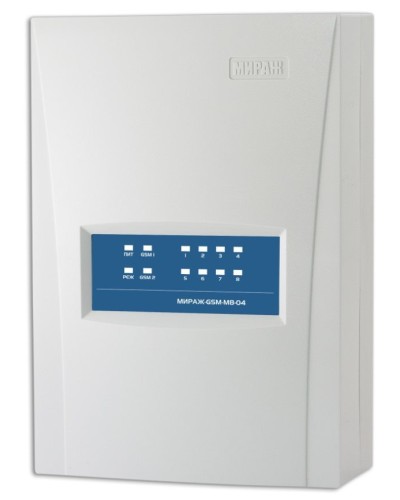 Мираж-GSM-M8-04. Устройство оконечное объектовое приемно-контрольное c GSM коммуникатором. Стелс НПП в Рязани
