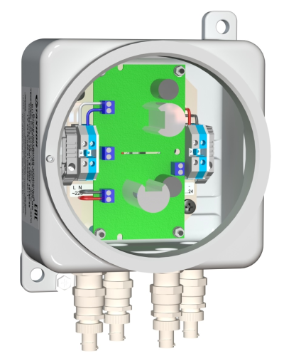 БПУ-2-220VAC-24VDC/2,0A ВБ. Блок питания уличный взрывозащищенный. Тахион в Рязани