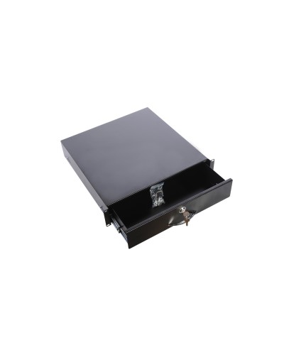 ТСВ-Д-2U.450-9005. Полка (ящик) для документации 2U. ЦМО в Рязани