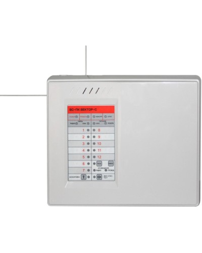 ВС-ПК ВЕКТОР-С (Wi-Fi + GE (GSM+Ethernet)). Прибор приемно-контрольный и управления охранно-пожарный адресный радиоканальный со встроенным коммуникатором GSM. Версет в Рязани