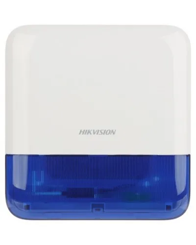 DS-PS1-E-WE Blue Indicator. Оповещатель свето-звуковой радиоканальный уличный. AX PRO Hikvision в Рязани