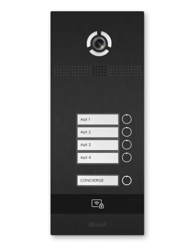 BI-04FB BLACK. Вызывная панель IP-домофона. BAS-IP в Рязани