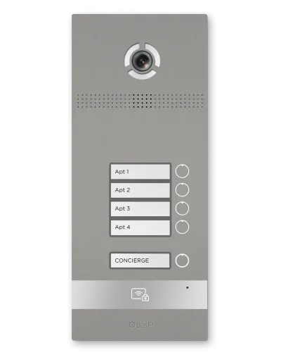 BI-04FB SILVER. Вызывная панель IP-домофона. BAS-IP в Рязани