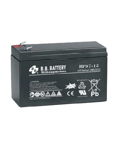 B.B. Battery BPS 7-12. Аккумулятор герметичный свинцово-кислотный. B.B. Battery в Рязани