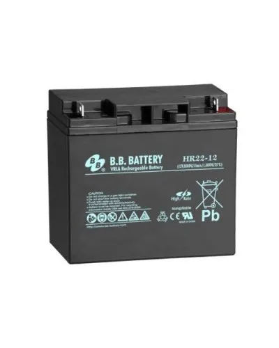 B.B. Battery HR 22-12. Аккумулятор герметичный свинцово-кислотный. B.B. Battery в Рязани