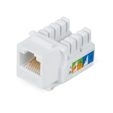 KJ-RJ45-Cat.5e-90 (7008c): Вставка Keystone Jack RJ-45