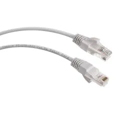 PC-UTP-RJ45-Cat.5e-15m (7700c), серый. Патч-корд медный. CABEUS