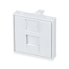 FP-45-1M (7783c): Вставка 45x45 (Mosaic) для 1 модуля формата Keystone Jack