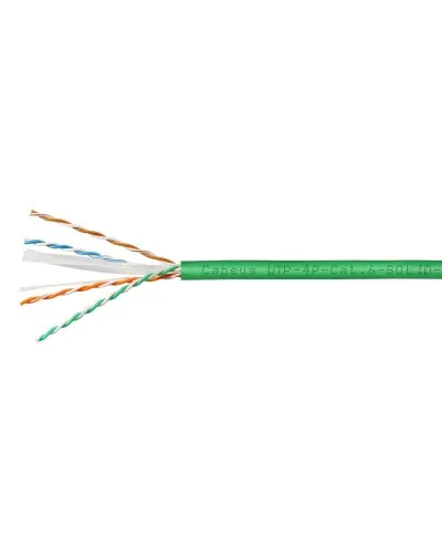 UTP-4P-Cat.6-SOLID-LSLTx-GN-100 (11139c-5). Кабель «витая пара» (LAN) для структурированных систем связи. CABEUS в Рязани