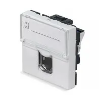 KJ-RJ45-Cat.6-180T-FP-L-45 (11842c): Вставка Keystone Jack RJ-45