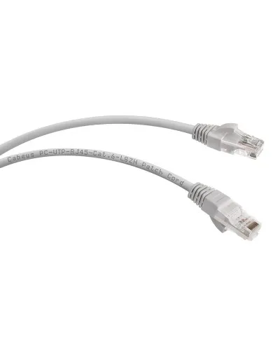 PC-UTP-RJ45-Cat.6-15m-LSZH (9595c), серый. Патч-корд медный. CABEUS в Рязани