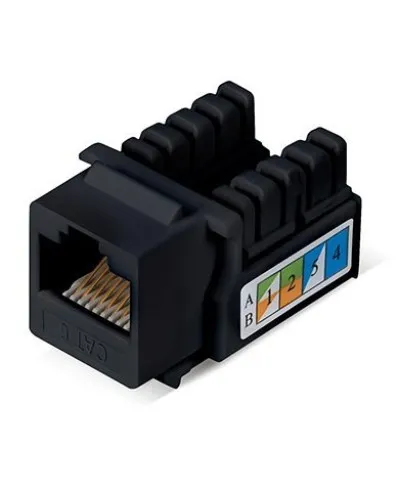 KJ-RJ45-Cat.6-90-BK (9483c): Вставка Keystone Jack RJ-45 в Рязани