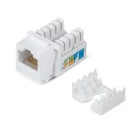 KJ-RJ45-Cat.6-90 (7129c): Вставка Keystone Jack RJ-45