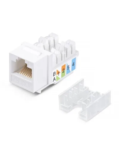 KJ-RJ45-Cat.5e-90-SW (10100c): Вставка Keystone Jack RJ-46 в Рязани