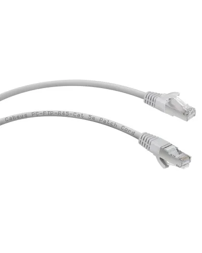 PC-FTP-RJ45-Cat.5e-15m (9246c), серый. Патч-корд медный. CABEUS в Рязани