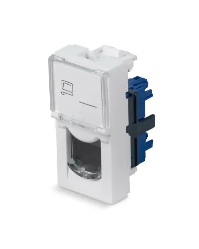 KJ-RJ45-Cat.6-180T-FP-L-22,5 (11840c): Вставка Keystone Jack RJ-45 в Рязани