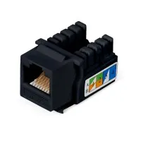 KJ-RJ45-Cat.5e-90-BK (9482c): Вставка Keystone Jack RJ-45