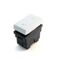 CAME AV45B51 (88009-0040) белый. Выключатель без фиксации. CAME