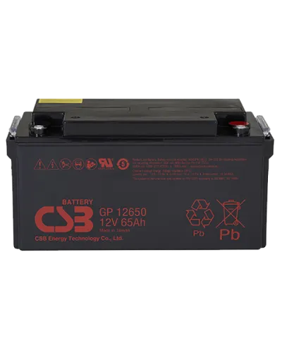 CSB GP 12650. Аккумулятор герметичный свинцово-кислотный. CSB в Рязани