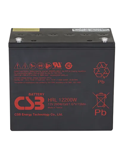 CSB HRL 12200W FR. Аккумулятор герметичный свинцово-кислотный. CSB в Рязани