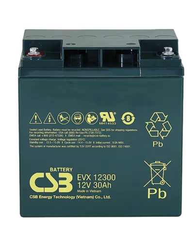 CSB EVX 12300. Аккумулятор герметичный свинцово-кислотный. CSB в Рязани