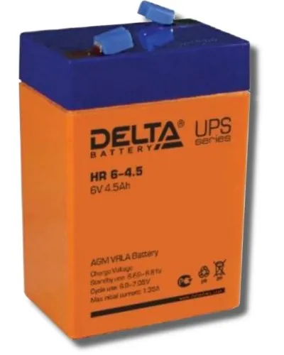 Delta HR 6-4.5. Аккумулятор герметичный свинцово-кислотный. Delta в Рязани