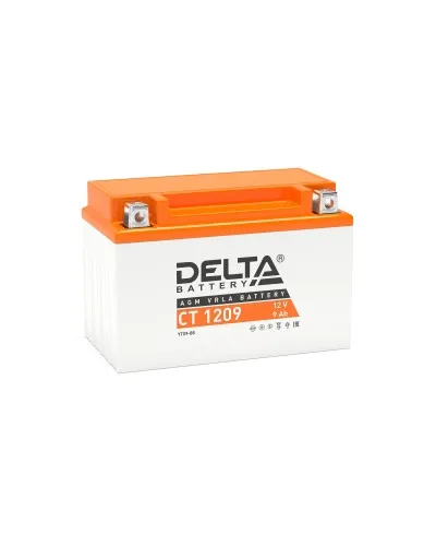 Delta CT 1209. Аккумулятор герметичный свинцово-кислотный стартерный. Delta в Рязани
