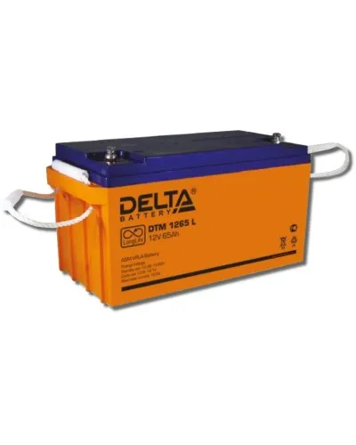 Delta DTM 1265 L. Аккумулятор герметичный свинцово-кислотный. Delta в Рязани