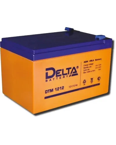 Delta DTM 1212. Аккумулятор герметичный свинцово-кислотный. Delta в Рязани
