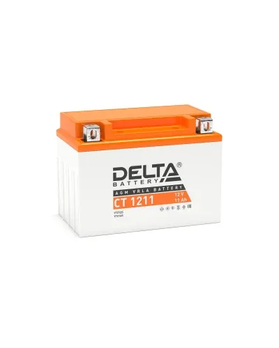 Delta CT 1211. Аккумулятор герметичный свинцово-кислотный стартерный. Delta в Рязани