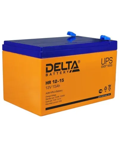 Delta HR 12-15. Аккумулятор герметичный свинцово-кислотный. Delta в Рязани