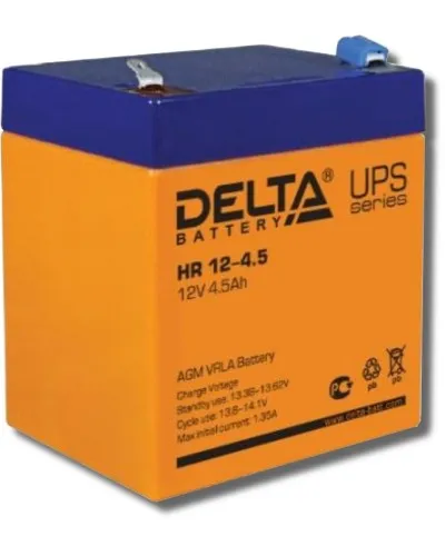 Delta HR 12-4.5. Аккумулятор герметичный свинцово-кислотный. Delta в Рязани