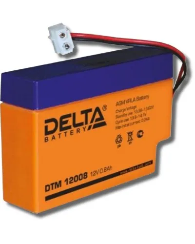 Delta DTM 12008. Аккумулятор герметичный свинцово-кислотный. Delta в Рязани