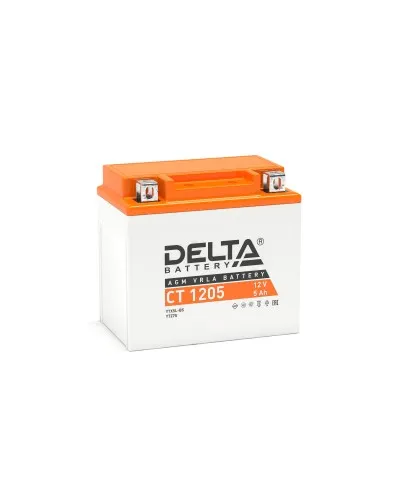Delta CT 1205. Аккумулятор герметичный свинцово-кислотный стартерный. Delta в Рязани