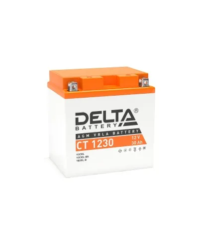 Delta CT 1230. Аккумулятор герметичный свинцово-кислотный стартерный. Delta в Рязани