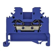 JXB-S-2.5 2-проводная, синяя (plc-jxb-s-2.5b). Колодка клеммная пружинная. EKF
