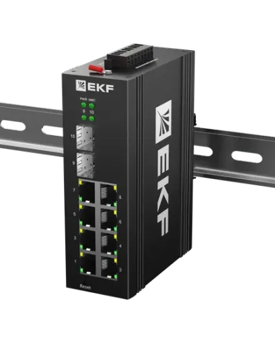 TSX-ML2-2GH/SFP-8GT. Промышленный управляемый коммутатор. EKF в Рязани