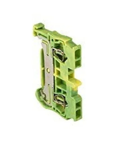 JXB-ST-2.5 2-проводная земля, желто-зеленная (plc-jxb-st-2.5-pen). Колодка клеммная пружинная. EKF в Рязани
