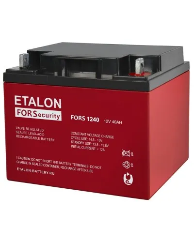 ETALON FORS 1240. Аккумулятор герметичный свинцово-кислотный. ETALON в Рязани