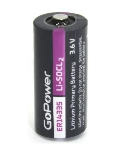 ER14335 GoPower. Литий-тионилхлоридный элемент питания. GoPower в Рязани