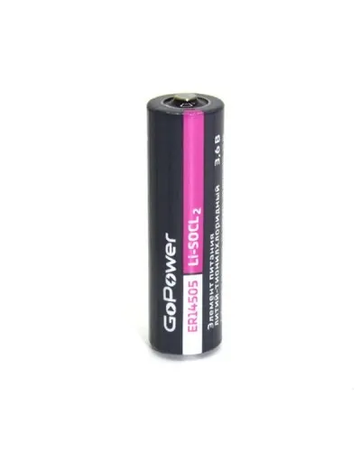 ER14505 GoPower. Литий-тионилхлоридный элемент питания. GoPower в Рязани