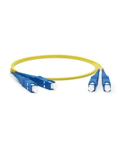 FC-D2-9-SC/UR-SC/UR-H-1M-LSZH-YL. Патч-корд волоконно-оптический. Hyperline в Рязани