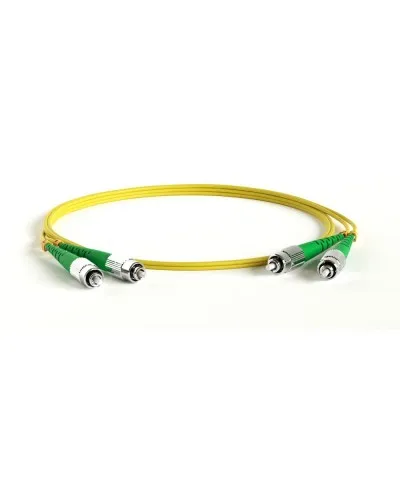 FC-D2-9-FC/AR-FC/AR-H-1M-LSZH-YL. Патч-корд волоконно-оптический FC-FC. Hyperline в Рязани