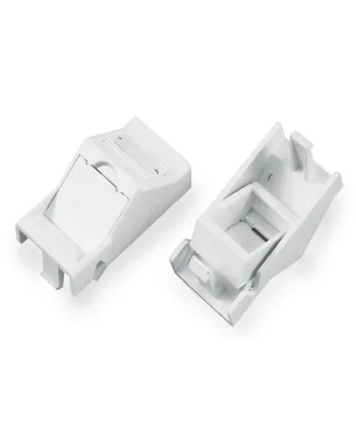 SIP2A-1K-M45-22.5. Вставка угловая 45x22.5 (аналог Mosaic) для 1 модуля формата Keystone Jack. Hyperline в Рязани