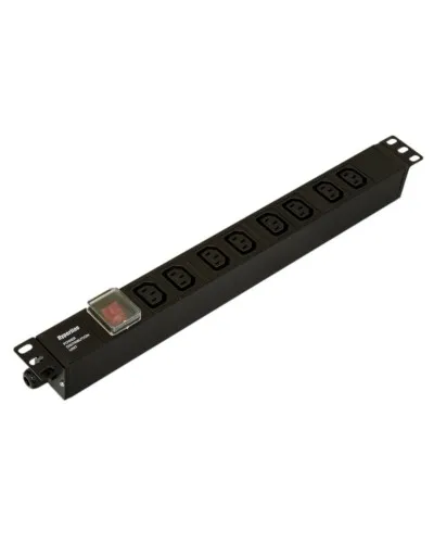 SHE19-8IEC-S-CB. Блок розеток 19. Hyperline в Рязани