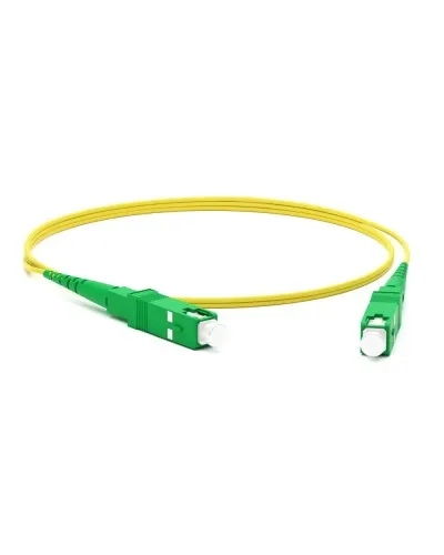 FC-D2-9-FC/UR-SC/UR-H-5M-LSZH-YL. Патч-корд волоконно-оптический одномодовый. Hyperline в Рязани