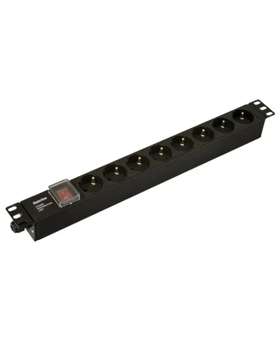 SHE19-8SH-S-CB. Блок розеток 19. Hyperline в Рязани