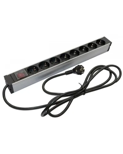 SHZ19-8SH-S-2.5EU. Блок розеток 19. Hyperline в Рязани