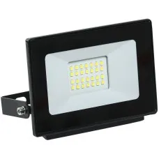 СДО 06-20 черный IP65 4000 K (LPDO601-20-40-K02). Прожектор светодиодный. IEK